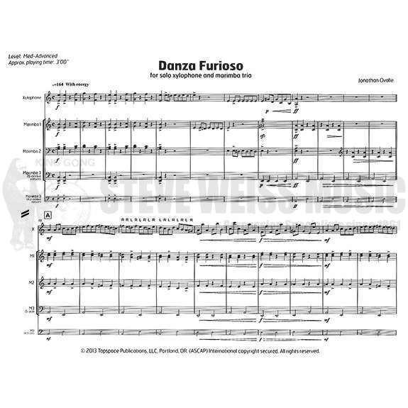 Ovalle-Danza Furiosa (SP)-X/M