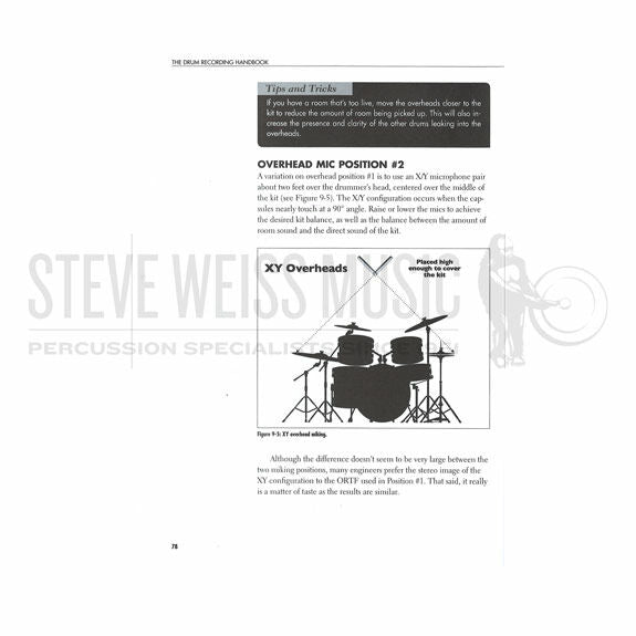 Owsinski/Moody-Drum Recording Handbook (Online Media Access Included)