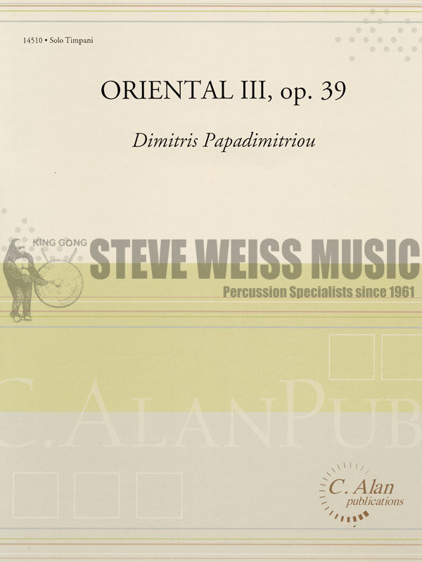 Papadimitriou-Oriental III op. 39-5T