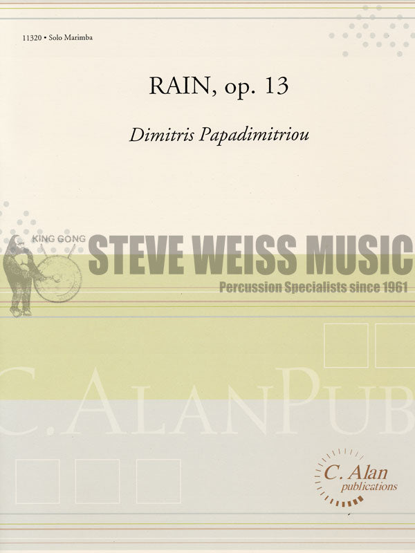 Papadimitriou-Rain, op. 13-M (4.5 oct)