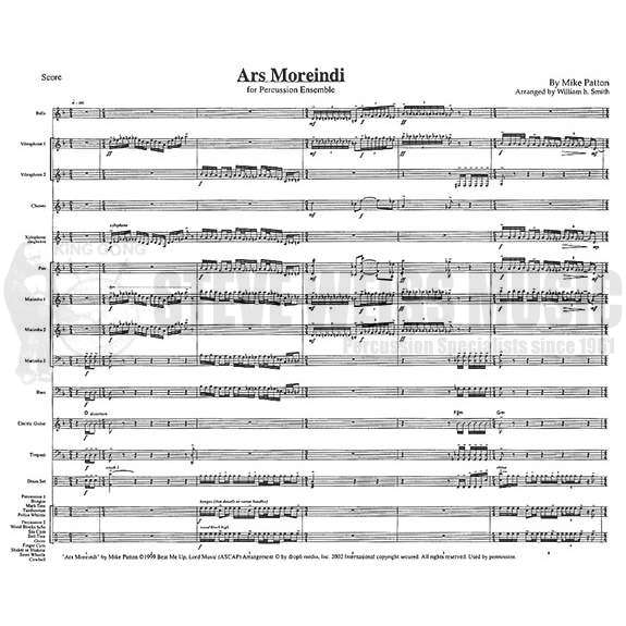 Patton-Ars Moriendi arr. Smith (SP)-B/V/C/X/2M/4T/P