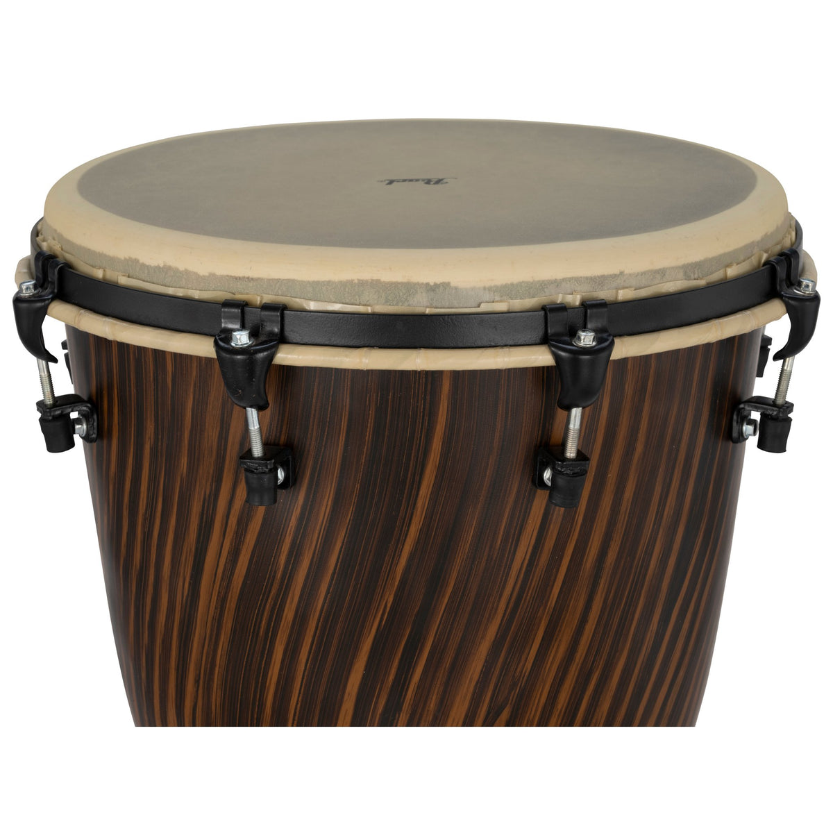 Pearl Artisan Top-tuned Djembe - 14" - Artisan Straight Grain Limba - Image 2