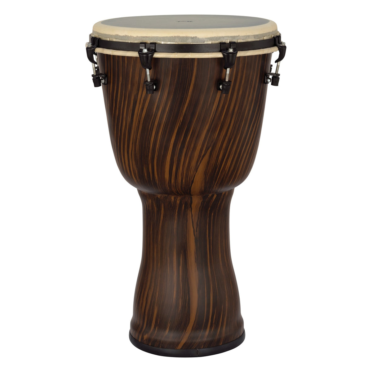 Pearl Artisan Top-tuned Djembe - 14" - Artisan Straight Grain Limba - Image 4