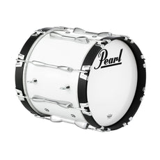 Pearl Championship Marching Bass Drum - 16" x 14" - PBDM1614/A33 Pure White