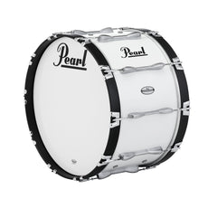 Pearl Championship Marching Bass Drum - 24" x 14" - Pure White PBDM2414/A33 badge view