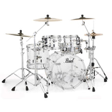 Pearl Crystal Beat 4-piece Drum Set Shell Pack - 22"/10"/12"/16" - Ultra Clear