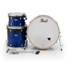 Pearl Decade Maple 3-piece Drum Set Shell Pack - 24" Bass Drum - Kobalt Blue Fade - Image 2