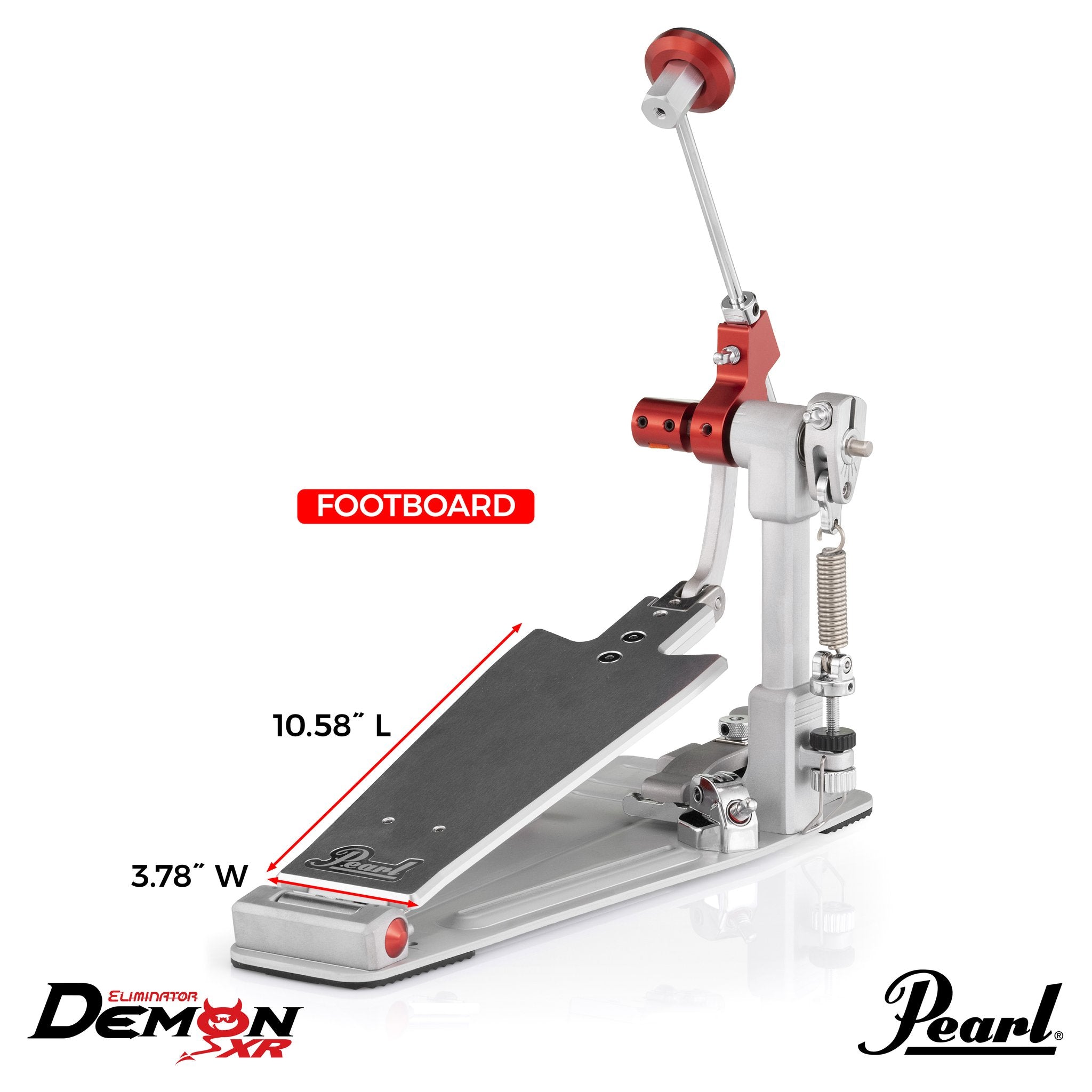 Pearl Demon XR Direct-Drive Single Bass Drum Pedal - Image 2