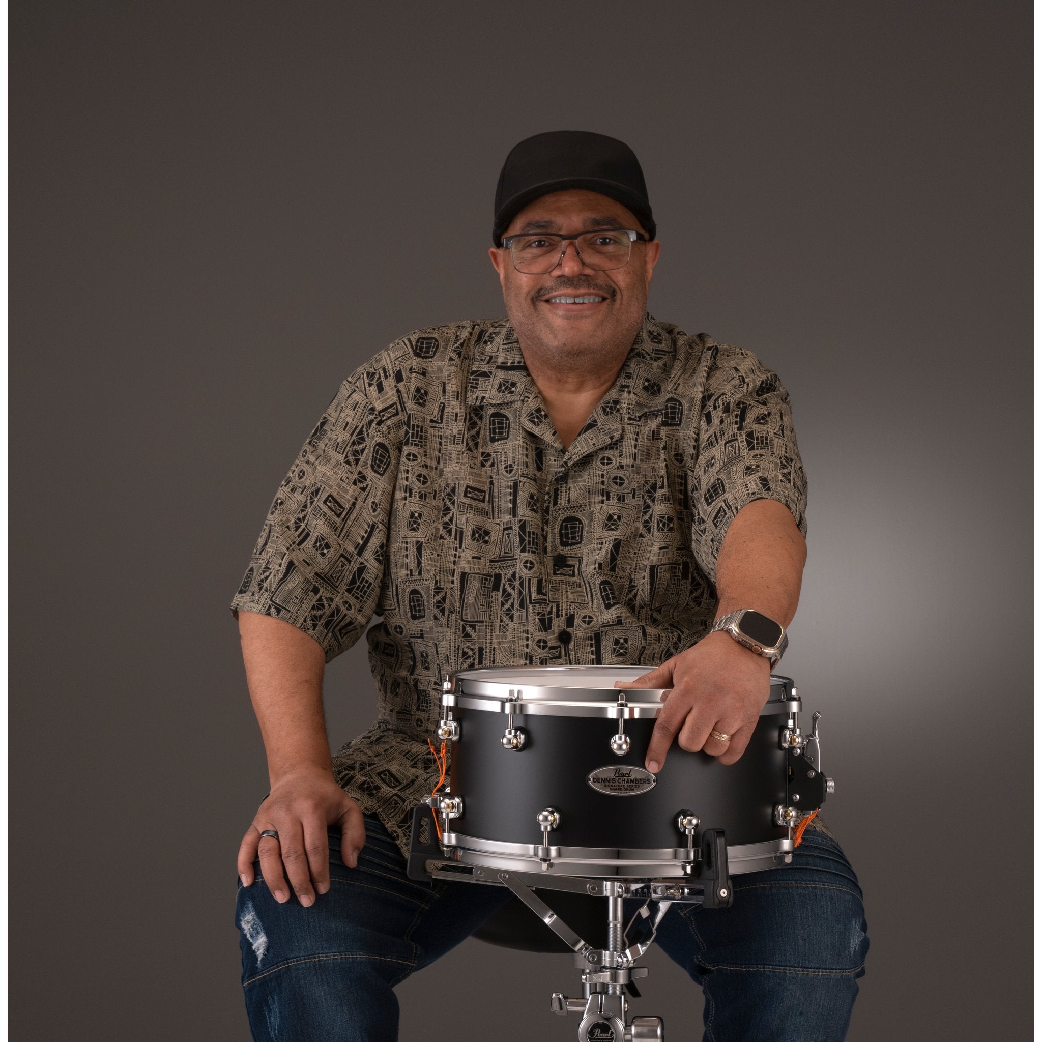 Pearl Dennis Chambers Signature Snare Drum - 14x6.5 - Image 9