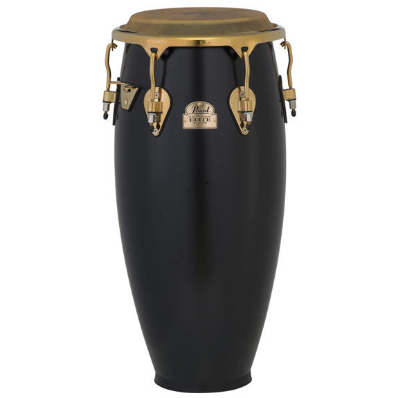 Pearl Elite Series 11" Thai Oak 11 Quinto Satin Black with Gold Hardware