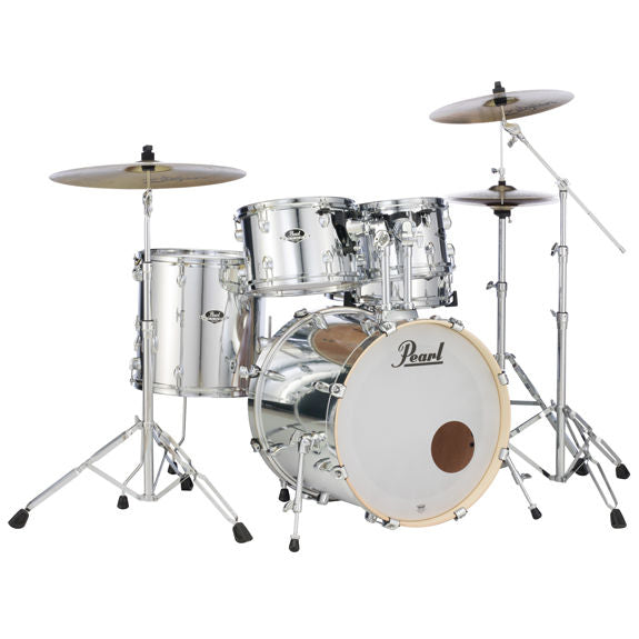 Pearl EXX Export Fusion Drum Set with 22" Bass - High Voltage Blue