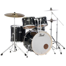 Pearl EXX Export Standard Drum Set with 22" Bass - Jet Black