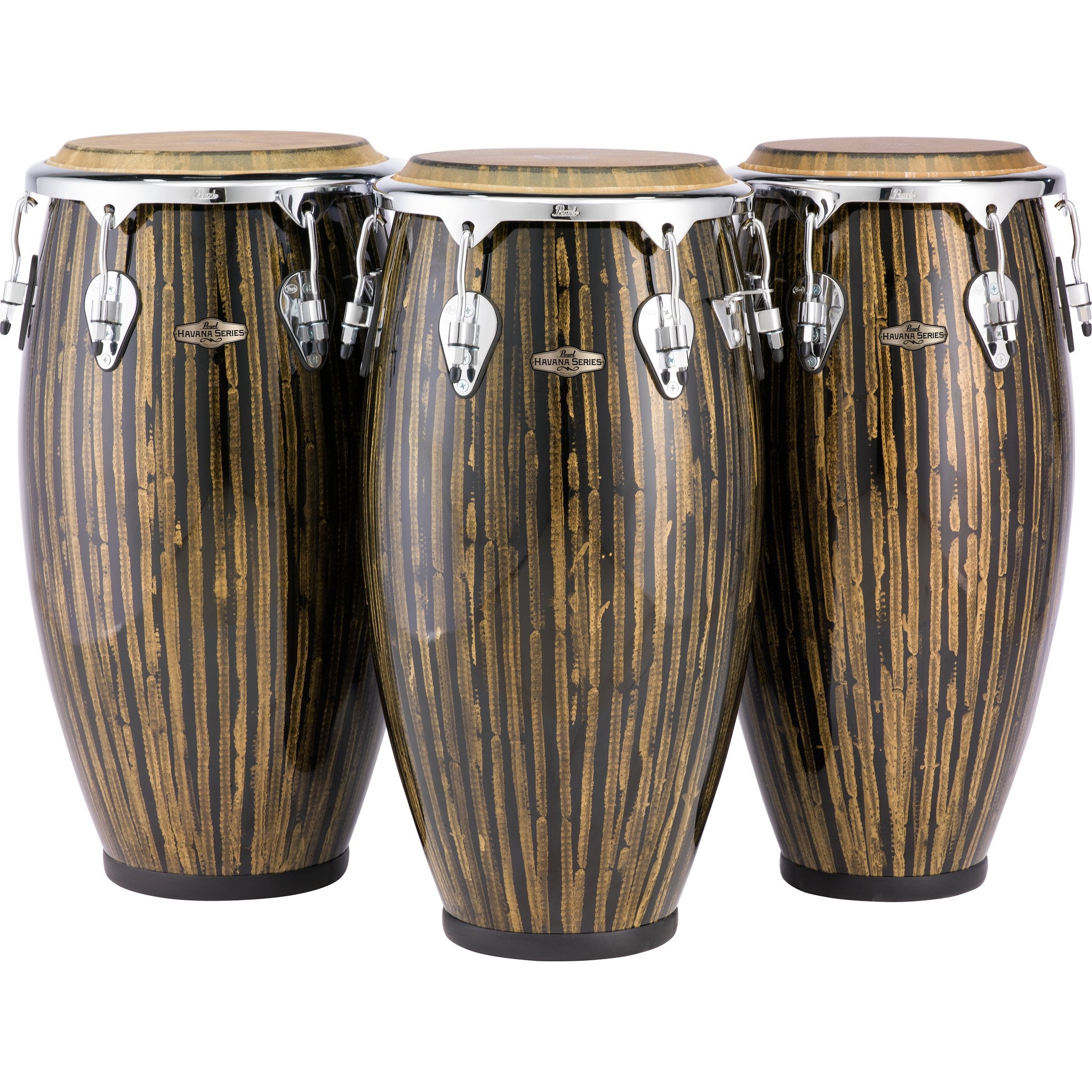 Pearl Havana Series Fiberglass Conga - 11.75" - Liquid Gold - Image 1