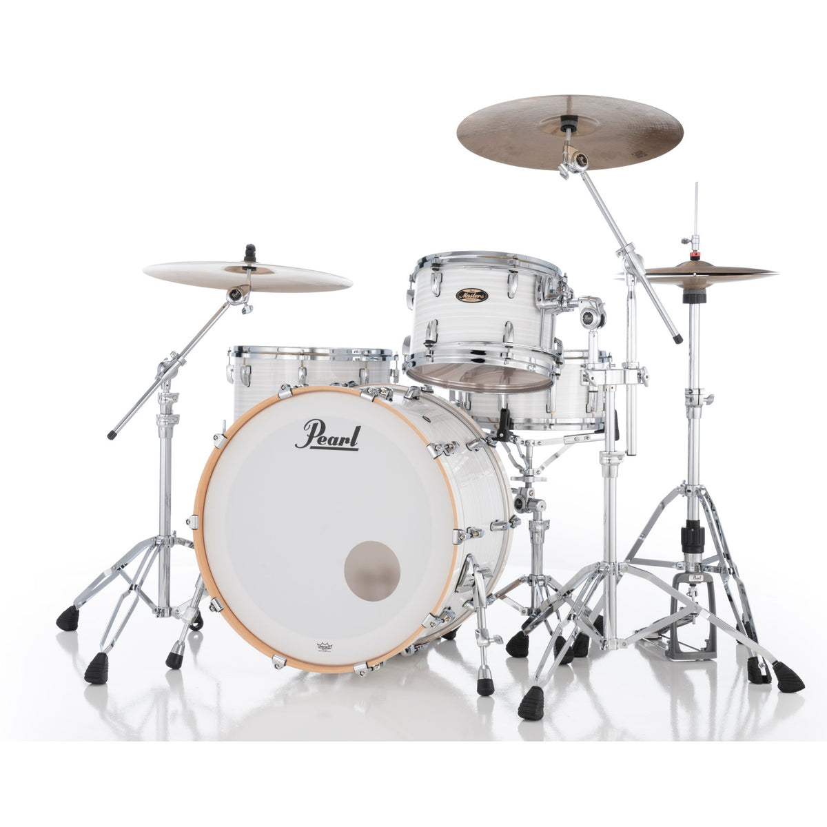 Pearl Masters Maple Gum 3-Piece Shell Pack with Gyrolock Tom Mount - 20" Bass Drum MMGC943XPS/C854