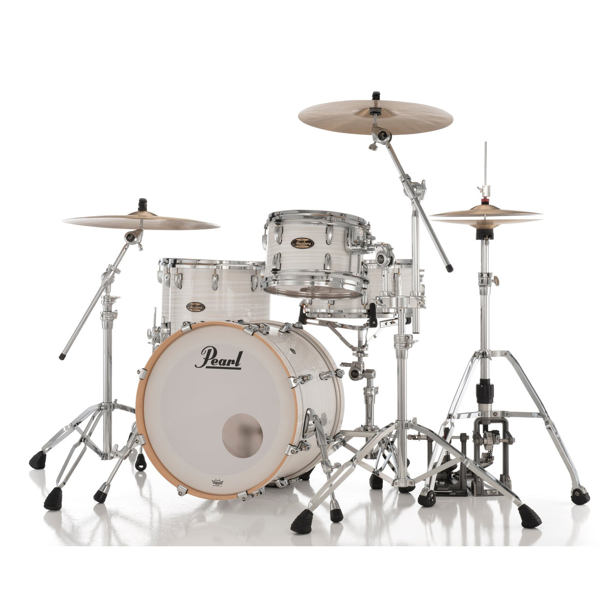 Pearl Masters Maple Gum 3-Piece Shell Pack with Gyrolock Tom Mount - 20" Bass Drum