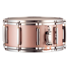 Pearl Masters Maple/Gum Snare Drum - 14" x 6.5" - Satin Rose Gold - Image 1