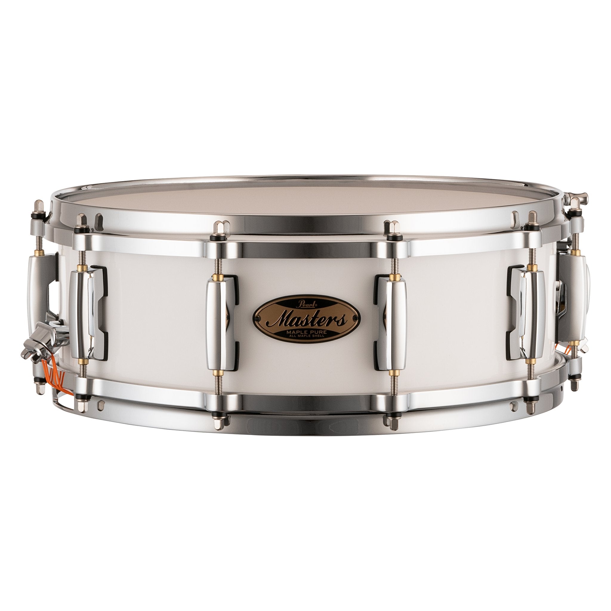 Pearl Masters Maple Pure 14x5 Snare - Arctic White MP4P1450S/C109