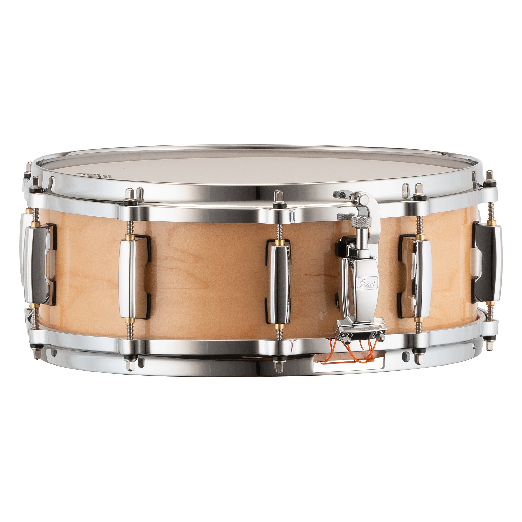 Pearl Masters Maple Pure Snare Drum - 14" x 5" - Natural Maple - Image 2
