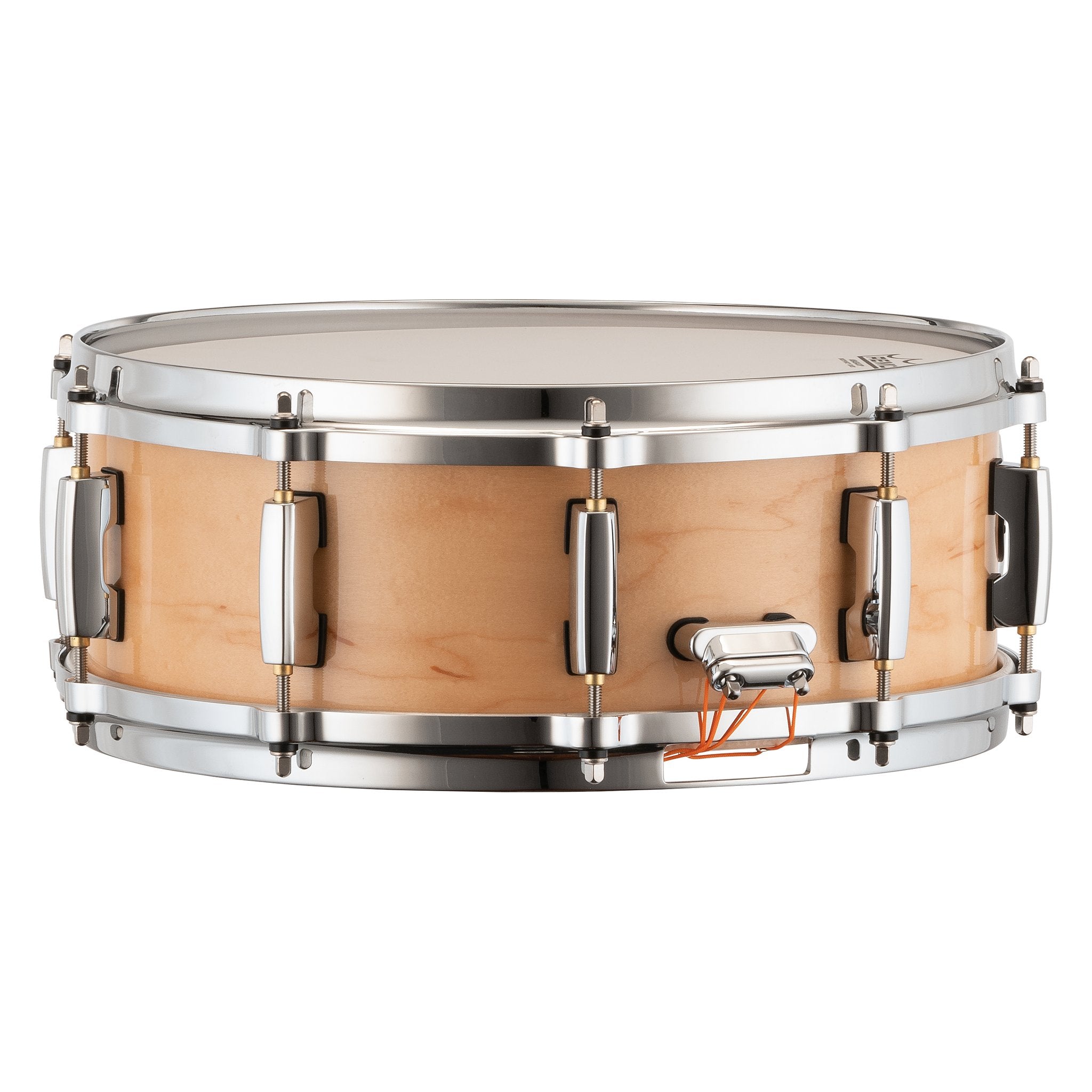 Pearl Masters Maple Pure Snare Drum - 14" x 5" - Natural Maple - Image 3