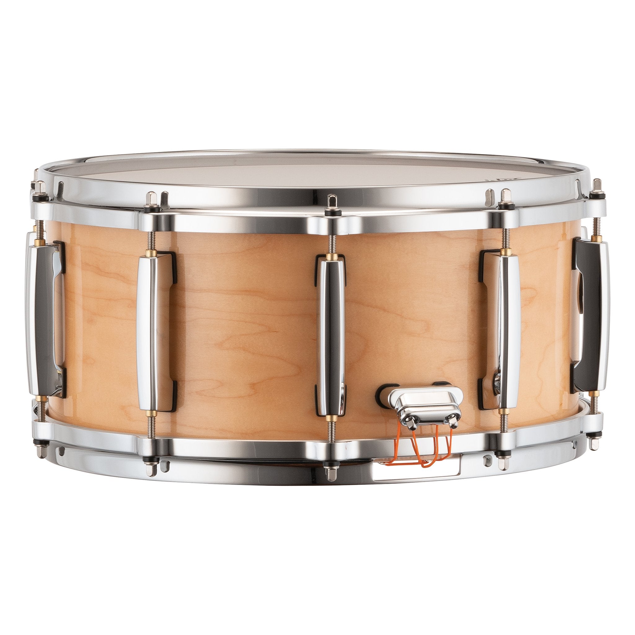 Pearl Masters Maple Pure Snare Drum - 14" x 6.5" - Natural Maple - Image 3