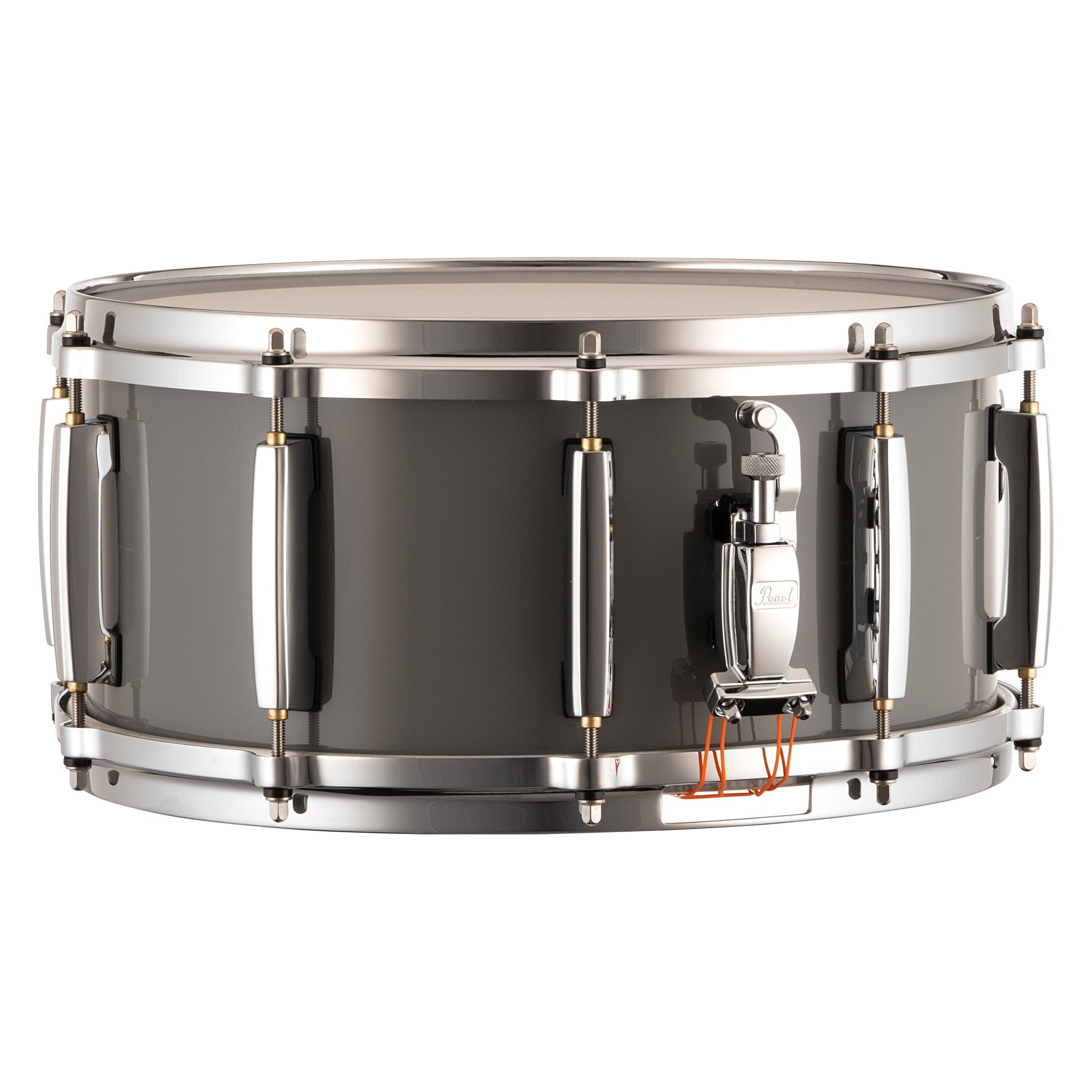 Pearl Masters Maple Pure Snare Drum - 14" x 6.5" - Putty Grey - Image 2