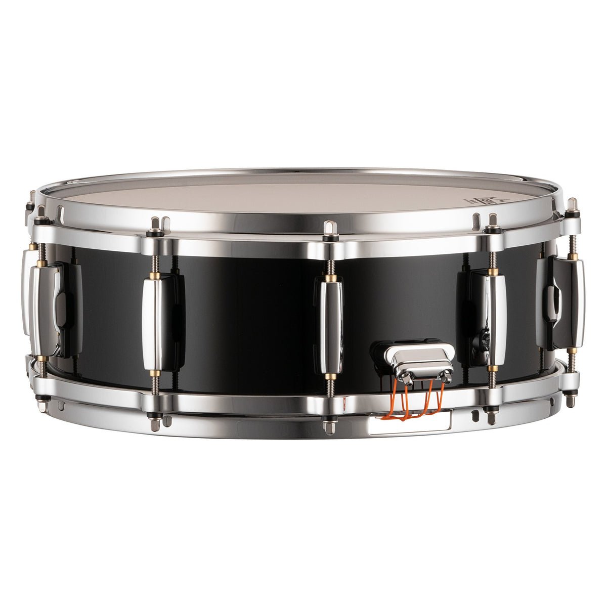 Pearl Masters Maple Snare Drum - 14" x 5" - Piano Black - Image 3