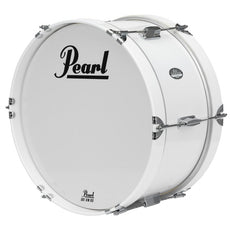 Pearl Junior Marching bass drum MJB1808/CXN33 pure white