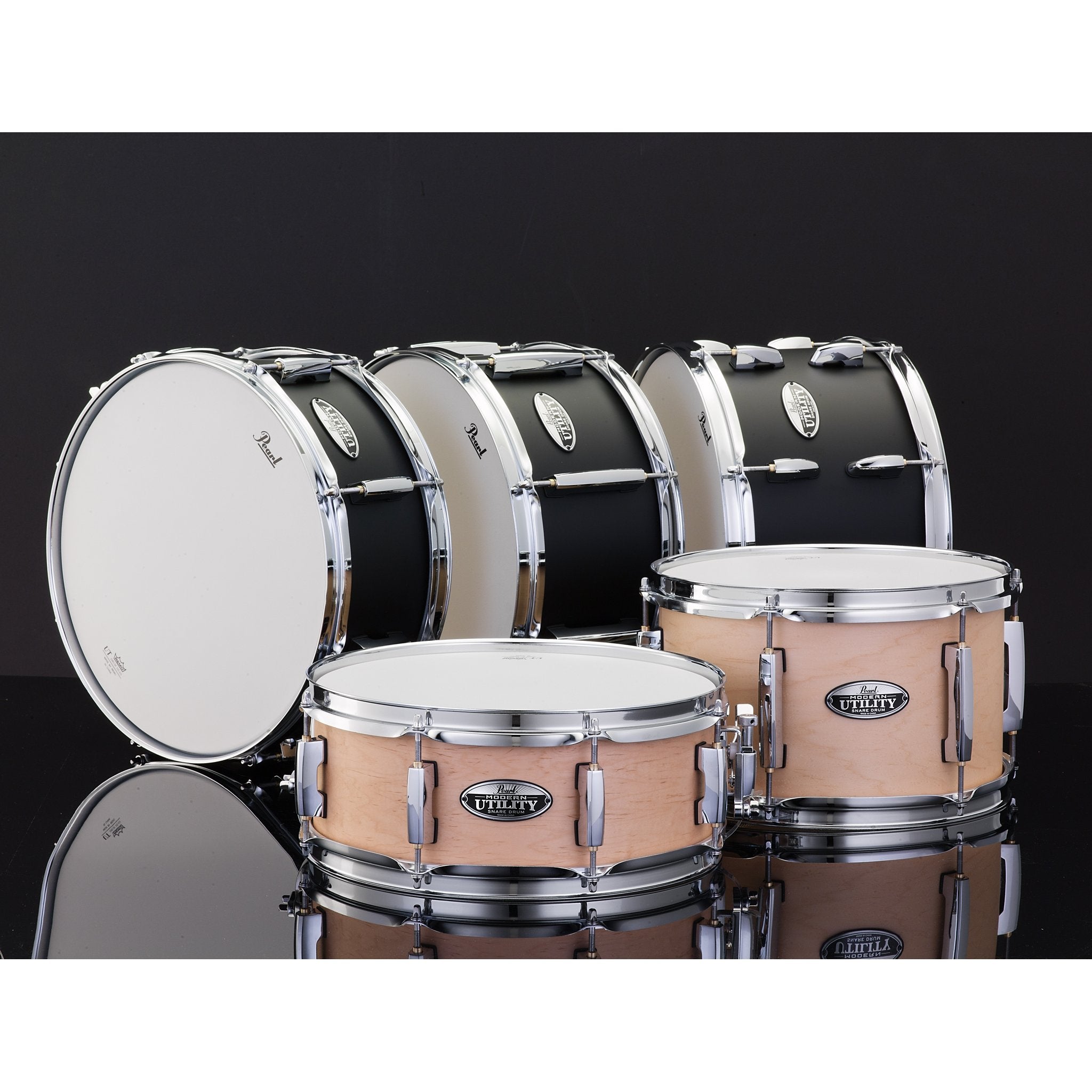 Pearl Modern Utility Maple Snare Drum - 14" x 5.5" - Natural Maple - Image 2
