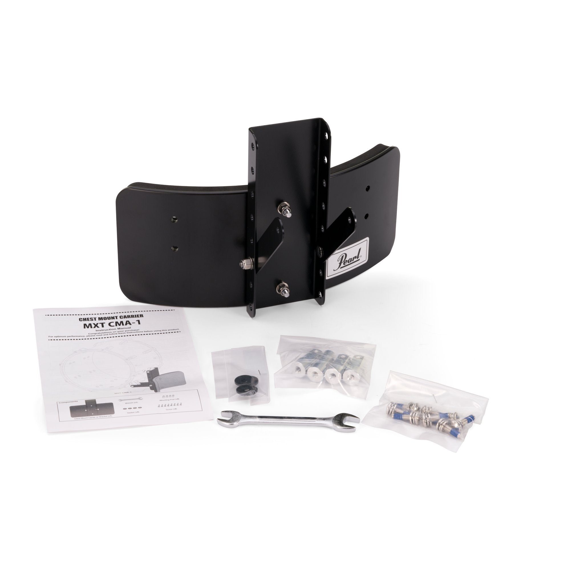 Pearl MX Tenor Chest Mount Carrier with SLG200 with mounting hardware