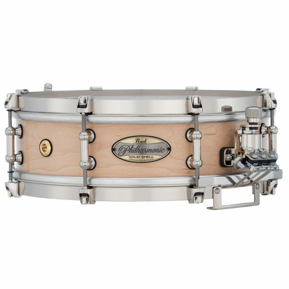 Pearl Philharmonic Concert Snare Drum - Solid Shell Maple 13x4, 45 Degree Bearing Edges
