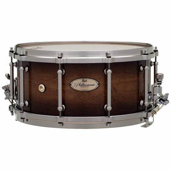 Walnut Lacquer - Pearl Philharmonic Concert Snare Drum - Maple 14x6.5