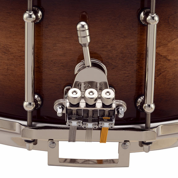Walnut Lacquer - Pearl Philharmonic Concert Snare Drum - Maple 14x6.5