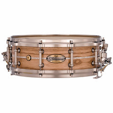 Pearl Philharmonic Concert Snare Drum - Solid Shell Ash 14x5, 45 Degree Bearing Edges, Kingwood Center Inlay