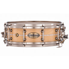 Pearl Philharmonic Solid Shell Maple Concert Snare Drum 14x5 Fully Rounded Bearing Edges Nicotine White Marine Inlay PHSM1450R/N1005