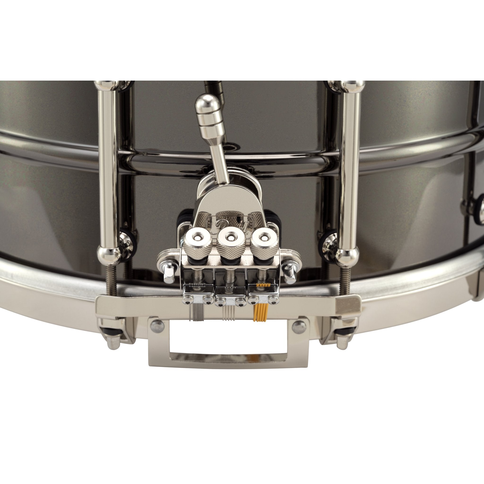 Pearl Philharmonic Straight Brass Concert Snare Drum - 14" x 4" - Image 2