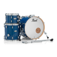 Pearl Professional 3-piece Maple Drum Set Shell Pack - 20" Bass Drum - Sheer Blue - Image 4