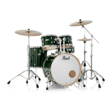Pearl Professional 4-piece Maple Drum Set Shell Pack - 22" Bass Drum - Emerald Mist - Image 1
