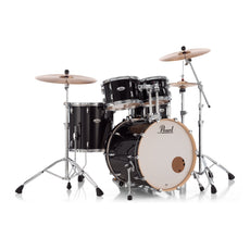Pearl Professional 4-piece Maple Drum Set Shell Pack - 22" Bass Drum - Piano Black - Image 1