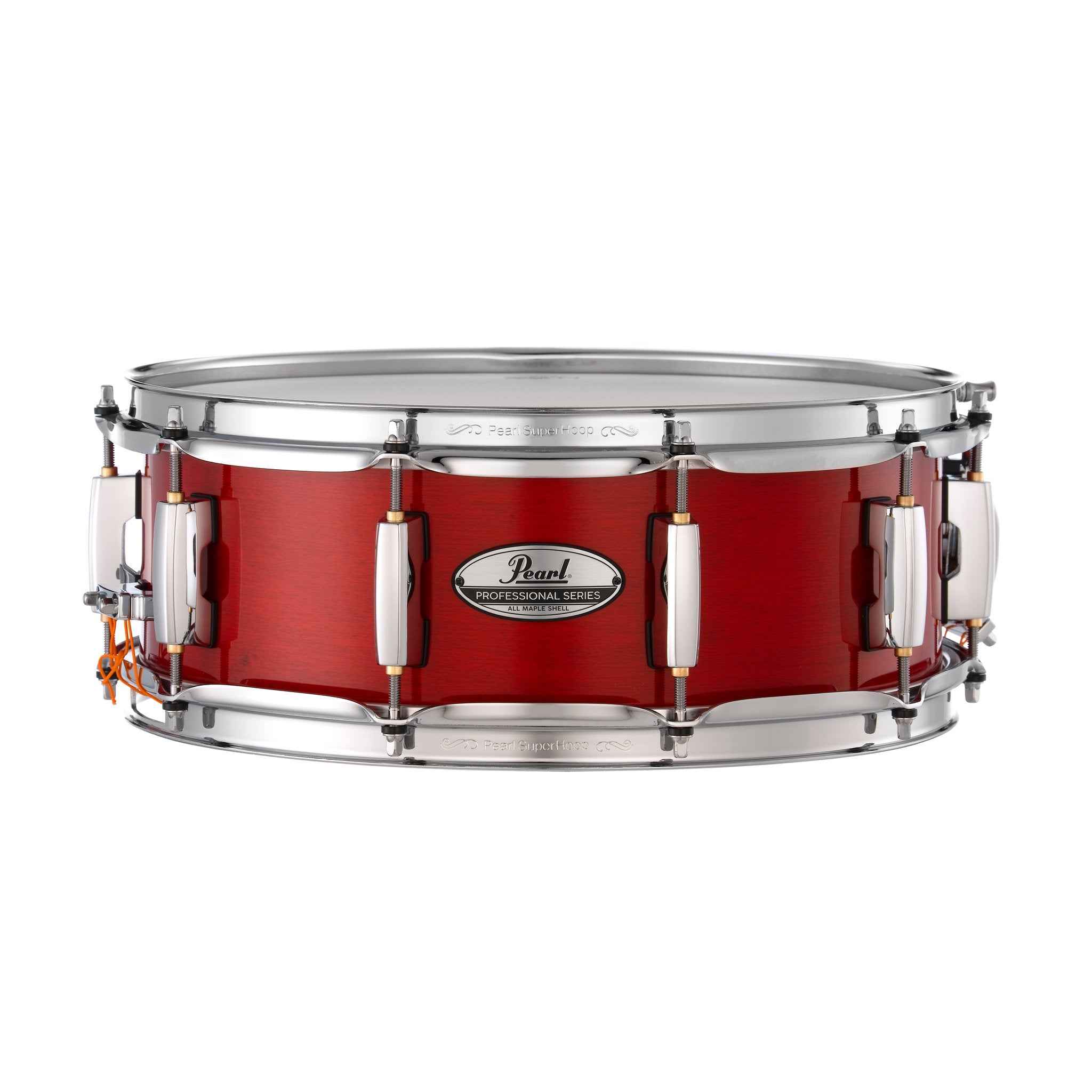 Pearl Professional Maple Snare Drum - 14" x 5" - Sequoia Red - Image 1