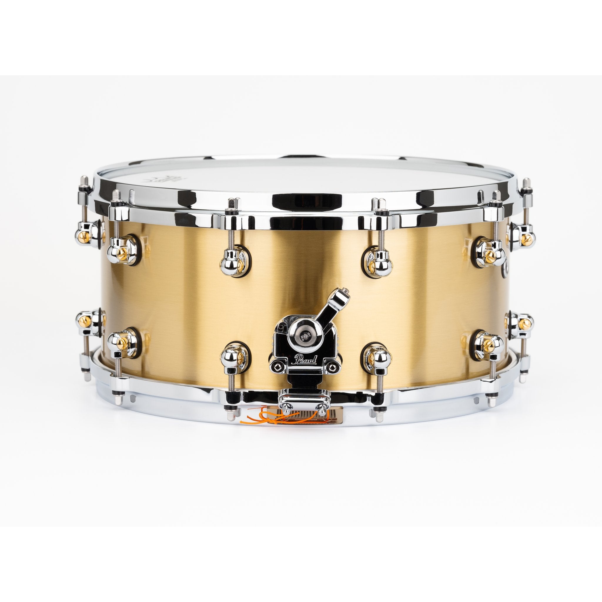 Pearl Reference One Brass Snare Drum - 14x6.5 - Image 6
