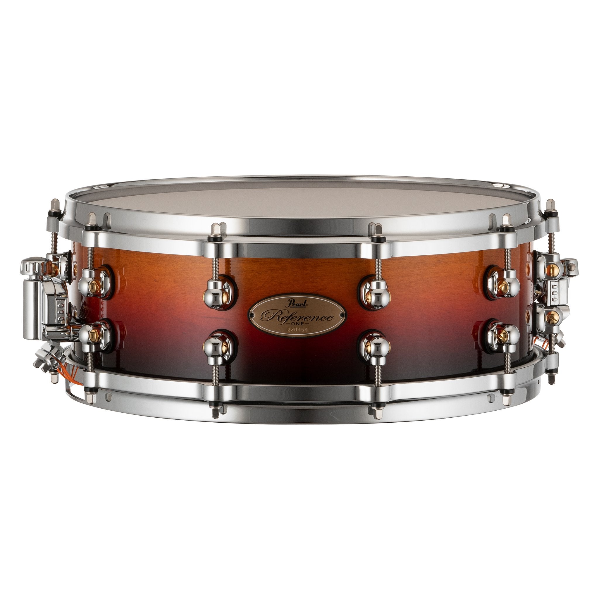 Pearl Reference One Snare Drum - 14" x 5" - Cherry Amber Fade - Image 1