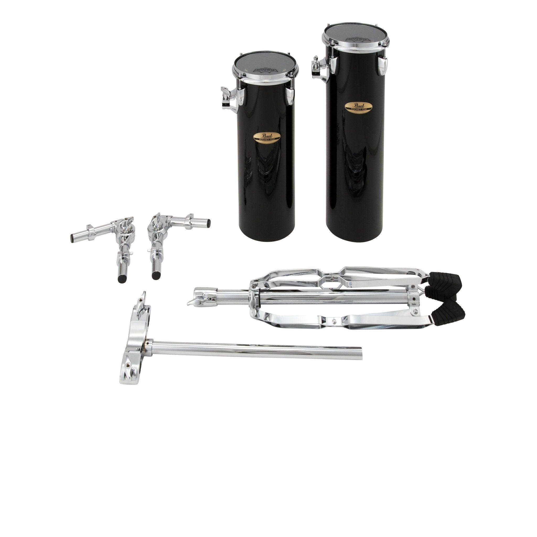 Pearl Rocket Toms - Black Set of 2 (Large)