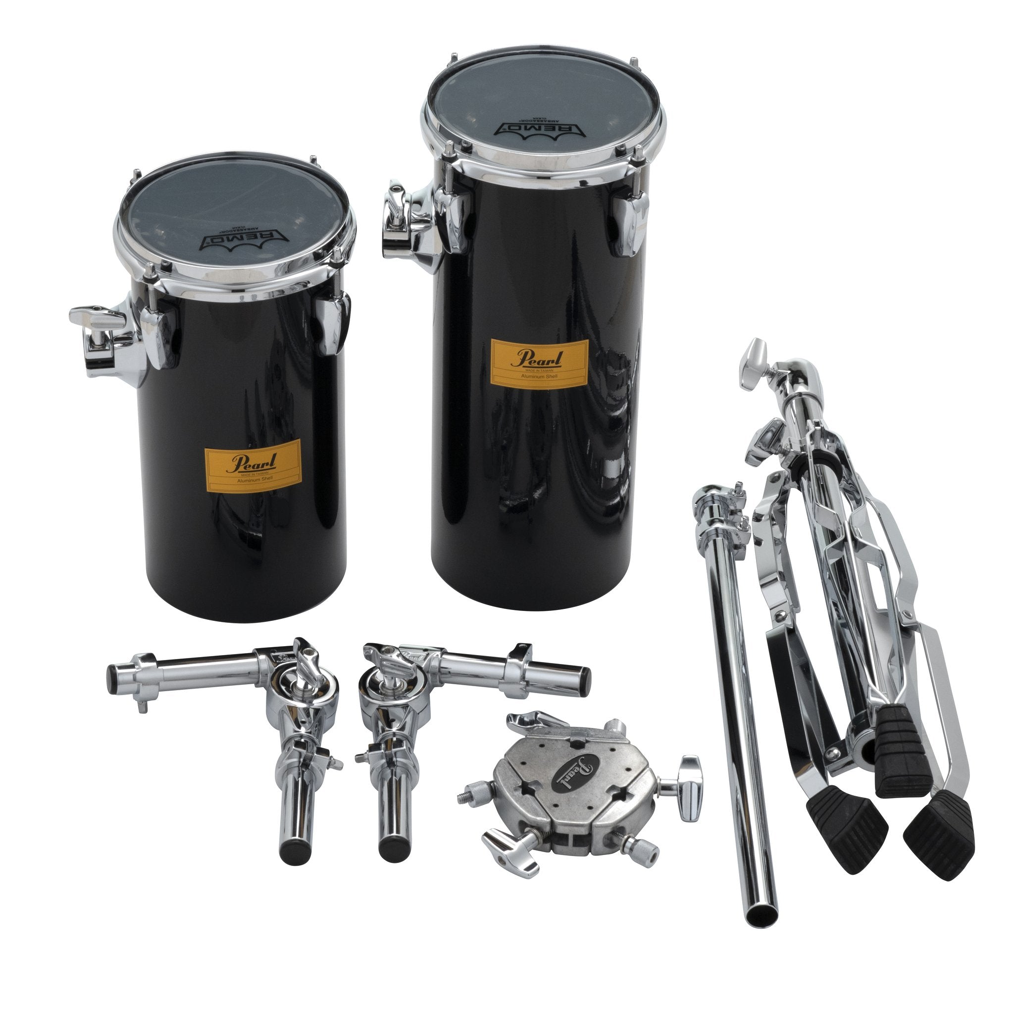 Pearl Rocket Toms - Black Set of 2 (Small) ALX1215-103