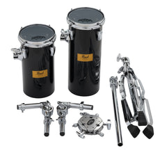 Pearl Rocket Toms - Black Set of 2 (Small) ALX1215-103