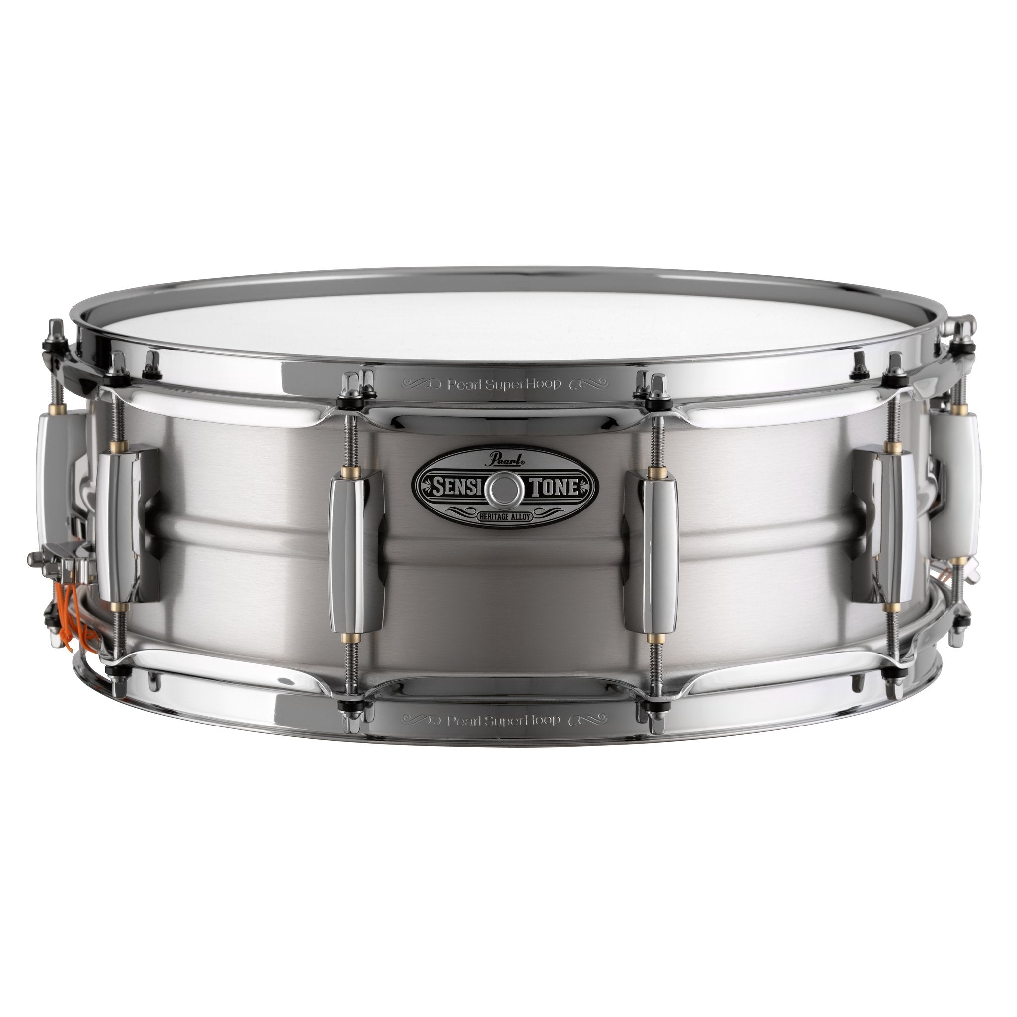 Pearl SensiTone Heritage Alloy Beaded Seamless Aluminum Snare Drum - 14x5 - Image 1