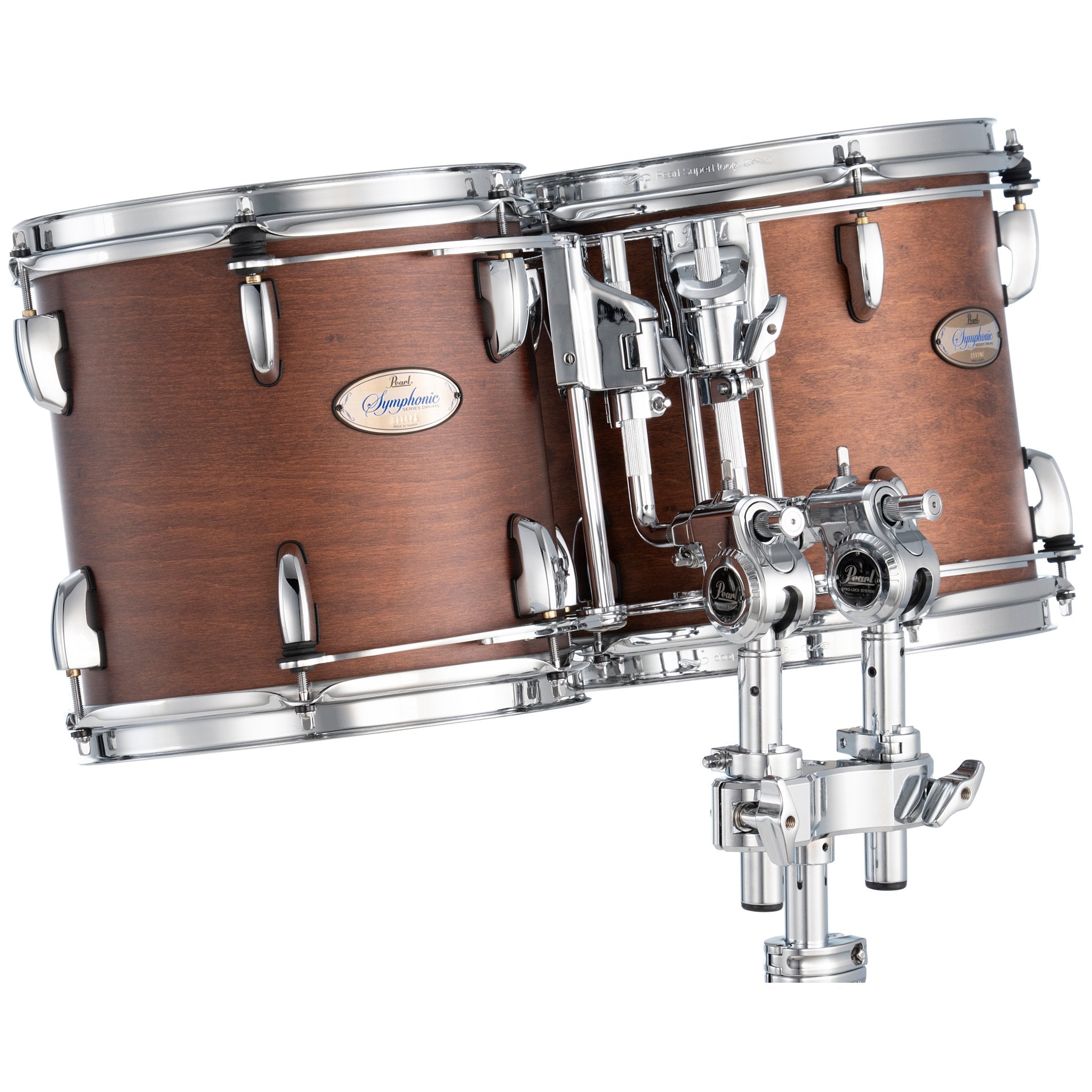 Pearl Symphonic Series Double-headed Concert Tom - 10" x 10" - Image 7
