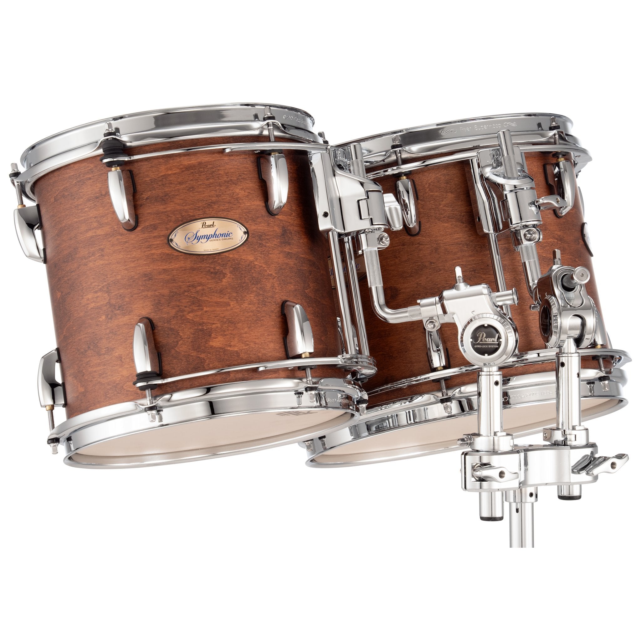 Pearl Symphonic Series Double-headed Concert Tom - 12" x 10" - Image 10