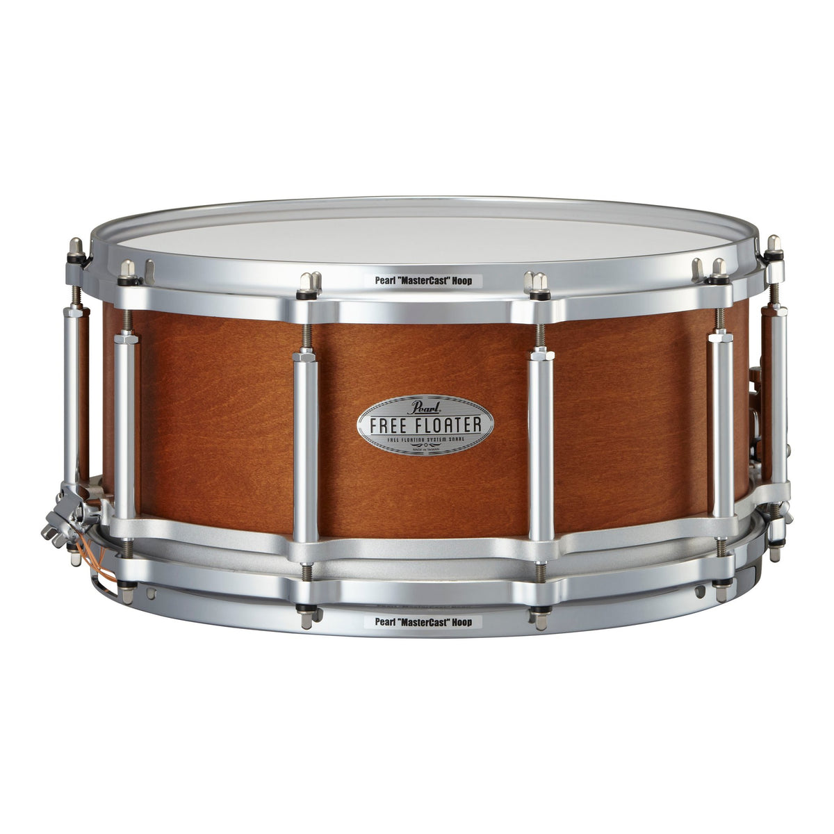 Pearl Task Specific Free Floating Mahogany/Maple Snare Drum - 14x6.5 - Image 1