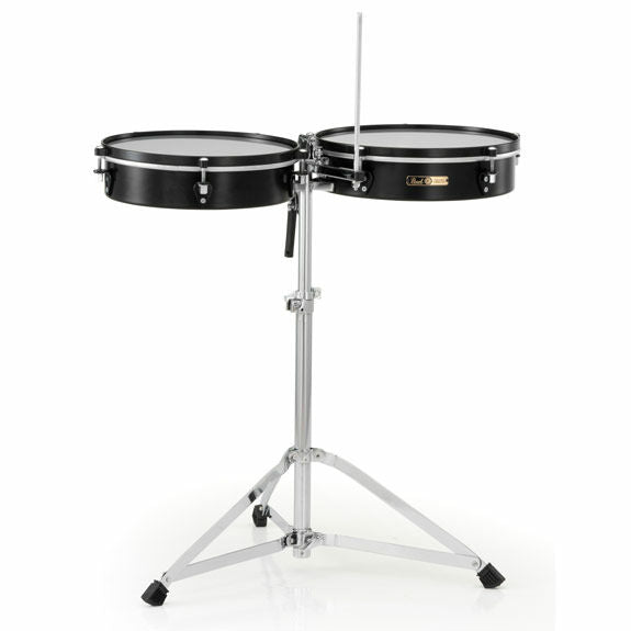 Pearl Travel Timbales 14" & 15" with Stand