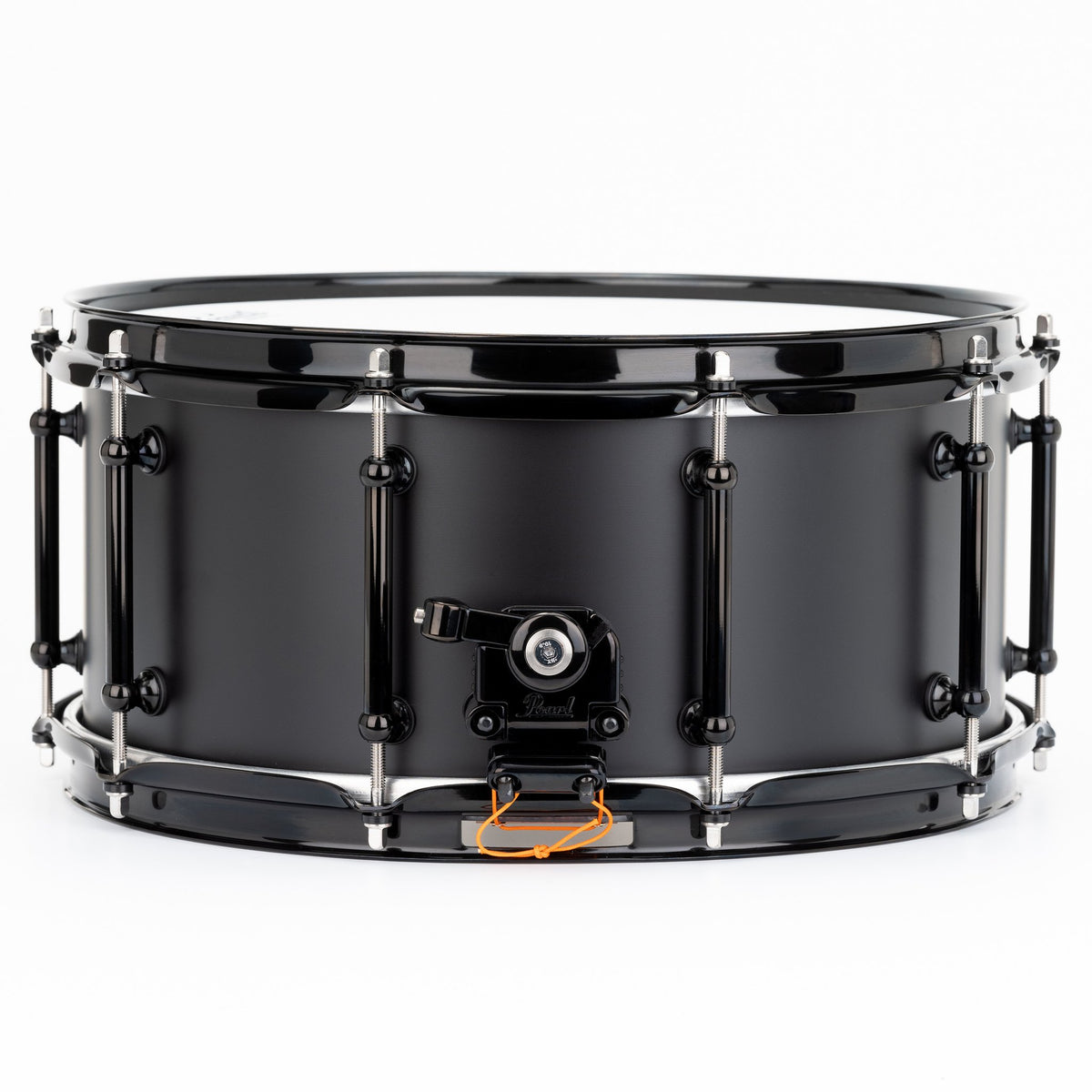 Pearl UltraCast Snare Drum 14x6.5 SR1000 GlideLock Strainer Throwoff Side